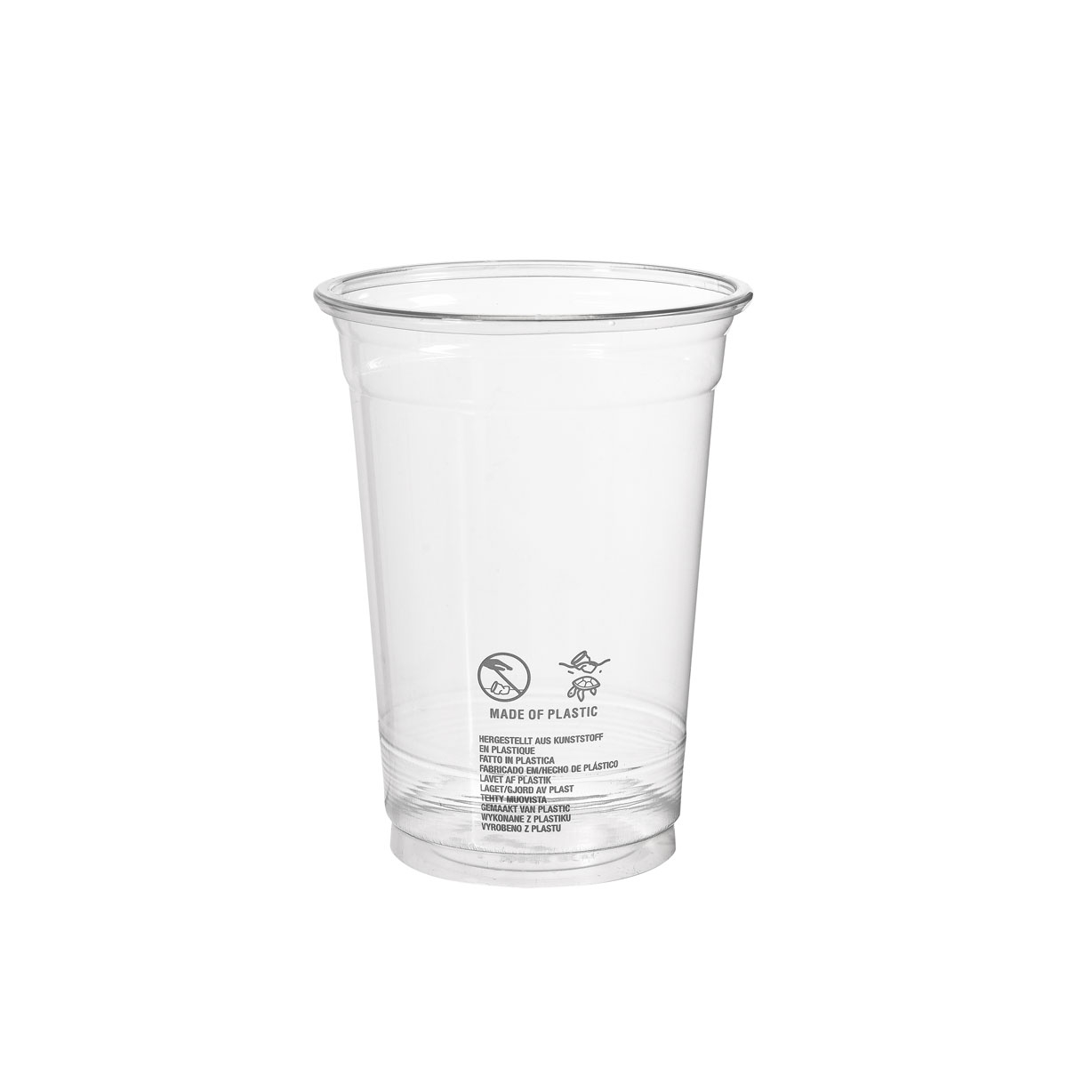 Trinkbecher Crystal 300ml rPET, transparent