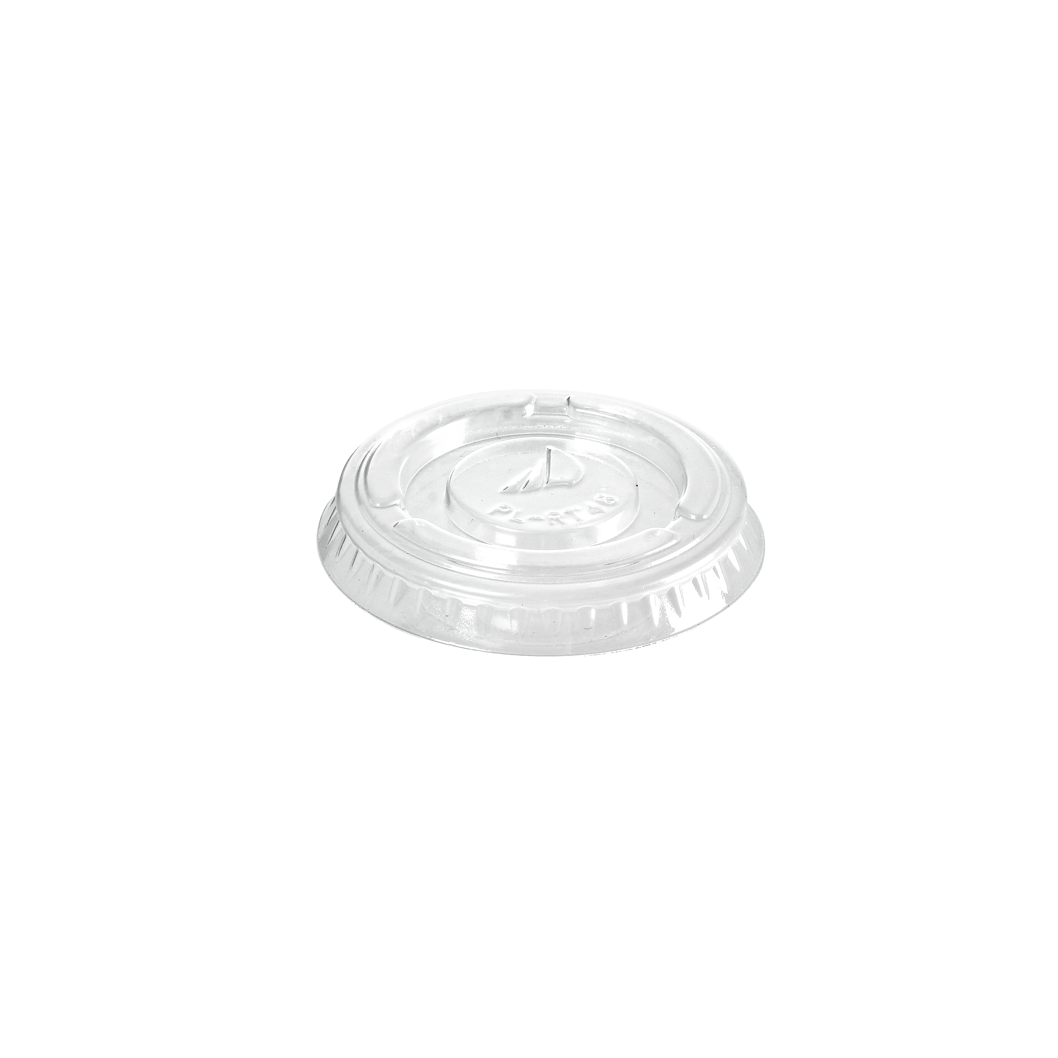 RPET Deckel für RPET DRESSING CUP 30ml Transparent