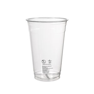 Trinkbecher Crystal 590ml rPET transparent