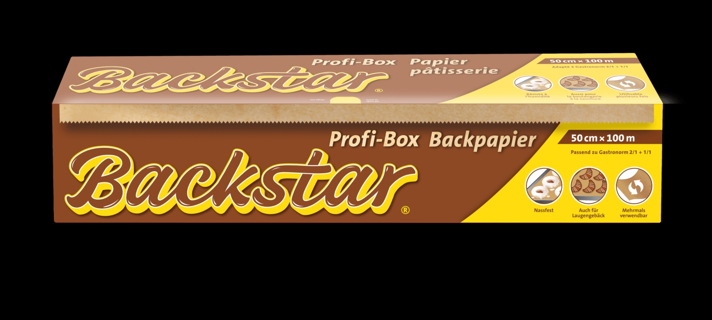 Backstar Profi-Box, Backpapier Dispenserboxen à 50 cm x 100 m