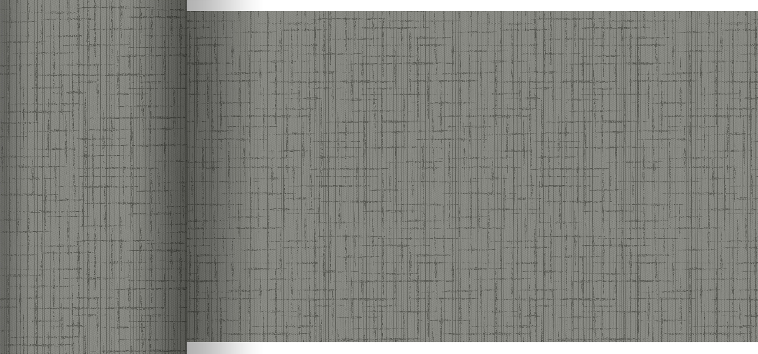 Dunicel-Tischläufer , 20 m x 15 cm, Linnea granite grey