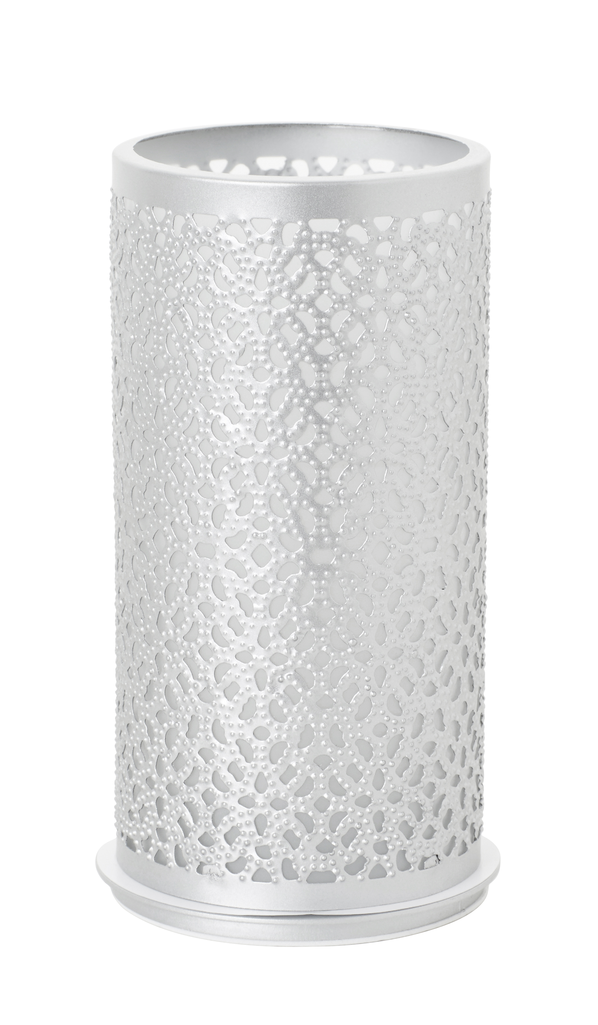 Kerzenhalter Bliss , 140 x 75 mm, silber, Metall