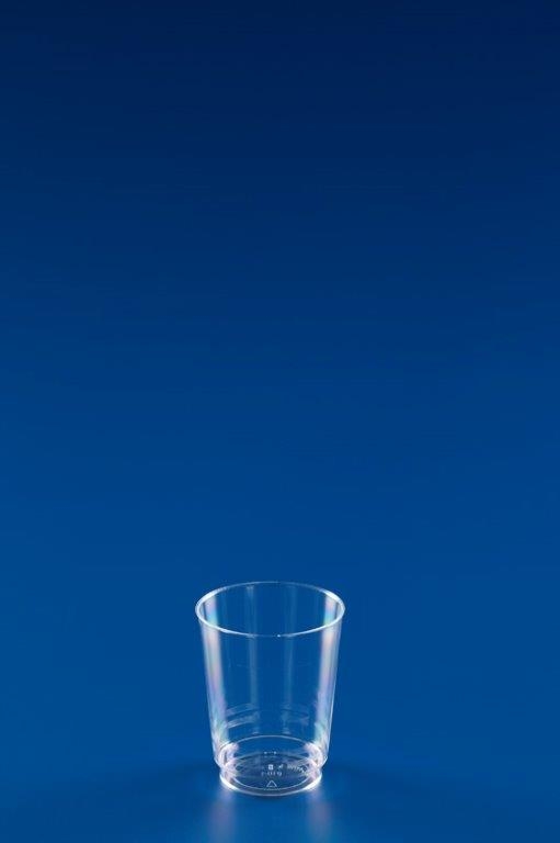Schnapsglas 20 & 40ml geeicht PS stabil, glasklar