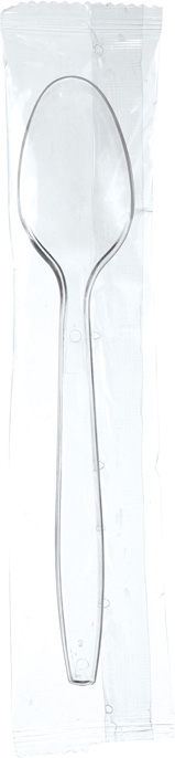 Löffel, 16.5cm, einzeln verp. PS stabil, glasklar (169877)