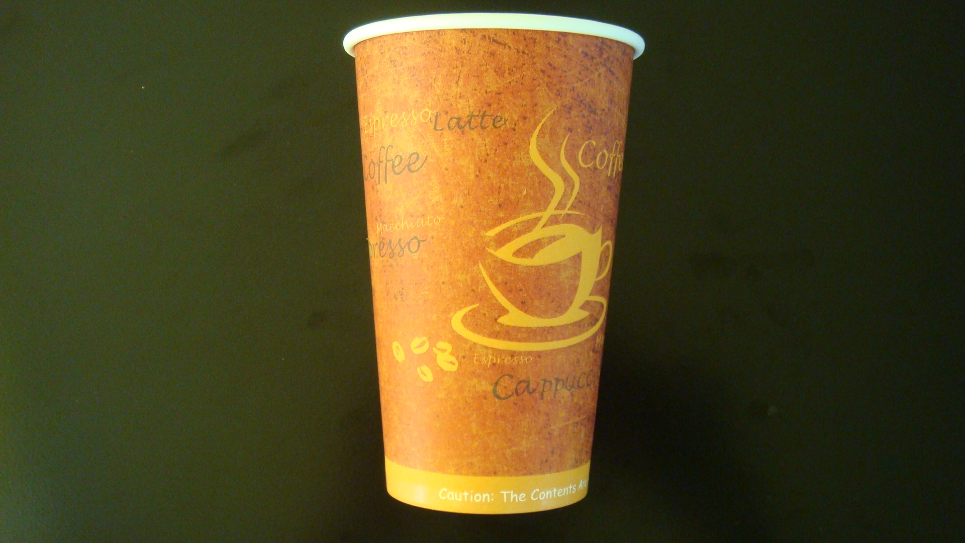 Kartonbecher 3dl,  Coffee to go, Hot Choice, braun  (41805)