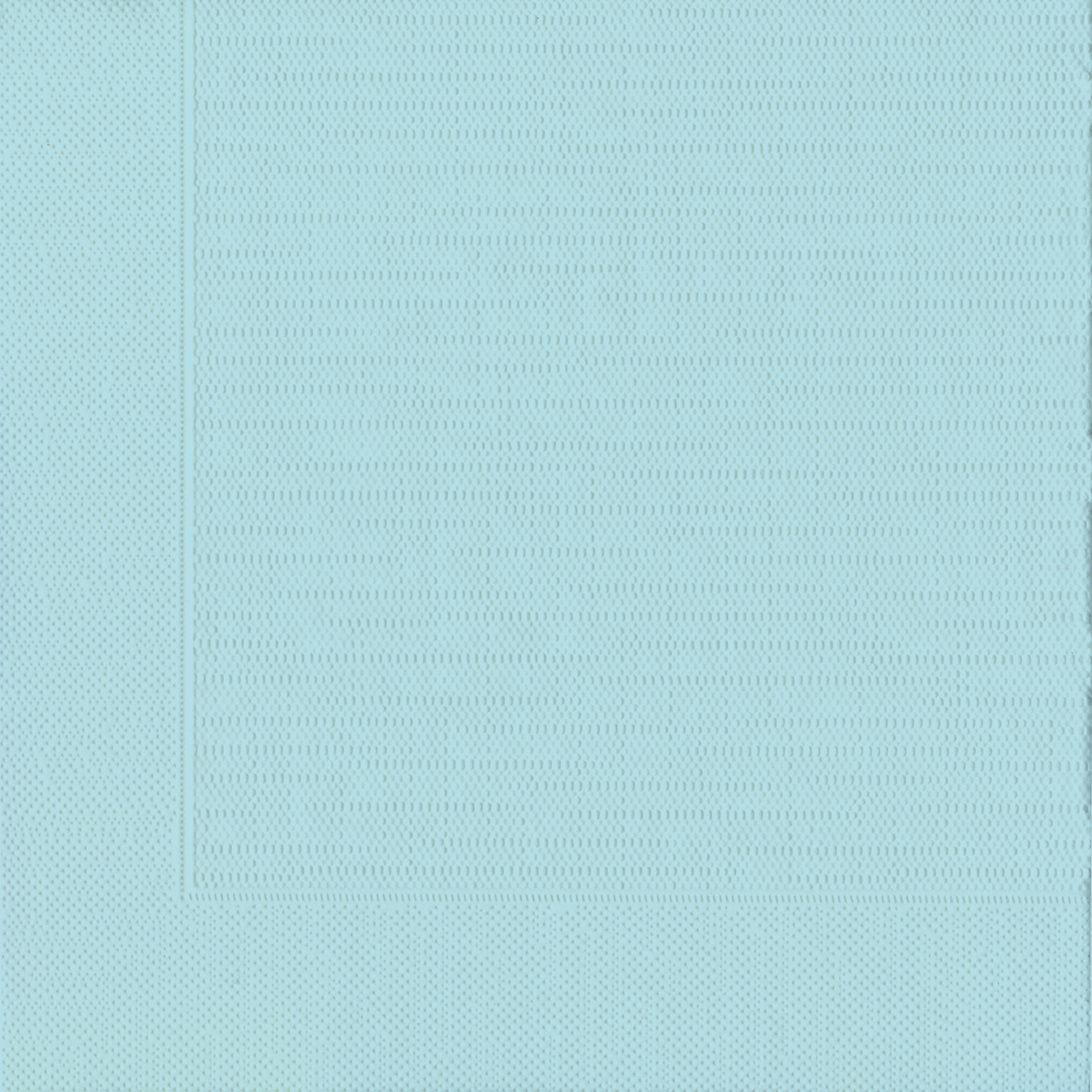 Klassikservietten 1/4 Falz, 40 x 40 cm, mint blue