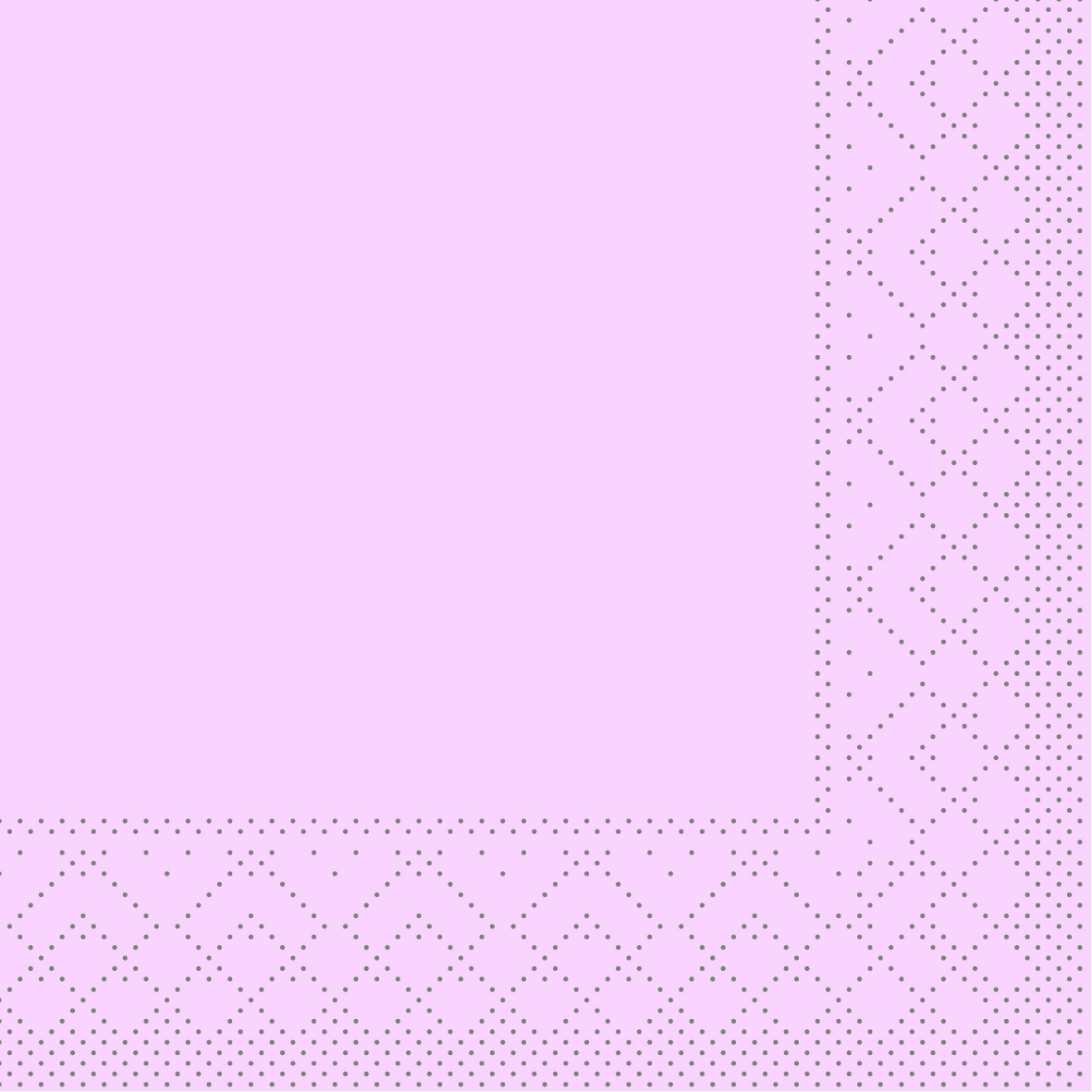 Mank Serviette 3-lagig, Tissue 1/4 Falz, 20 x 20 cm, Basic rosa