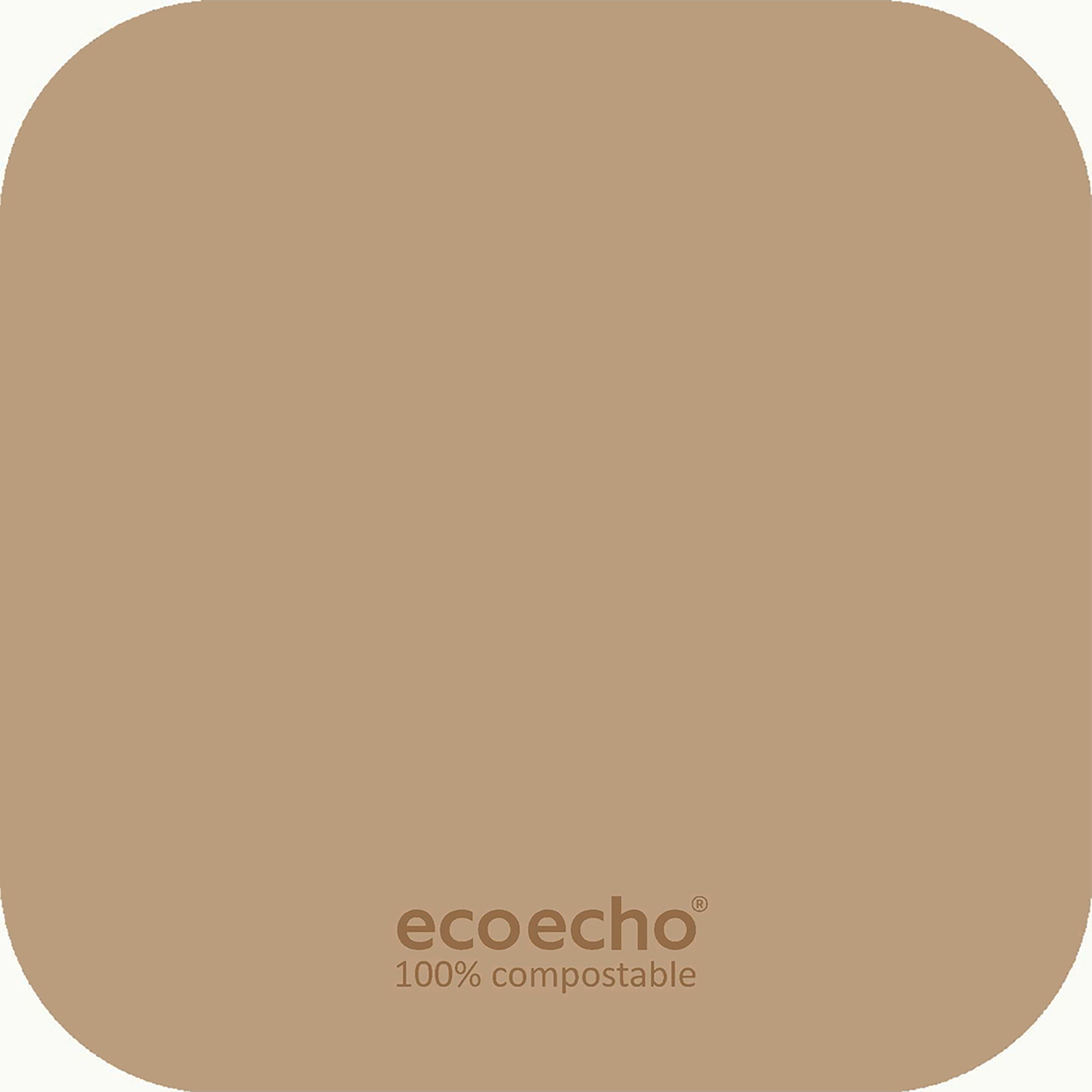 Zelltuch-Untersetzer , 8,5 x 8,5 cm, EcoEcho