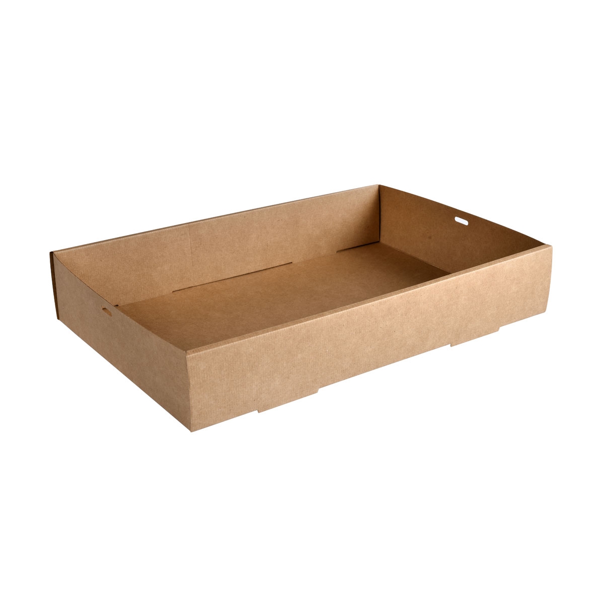 Catering-Tray Cardboard / PLA braun, Large braun
