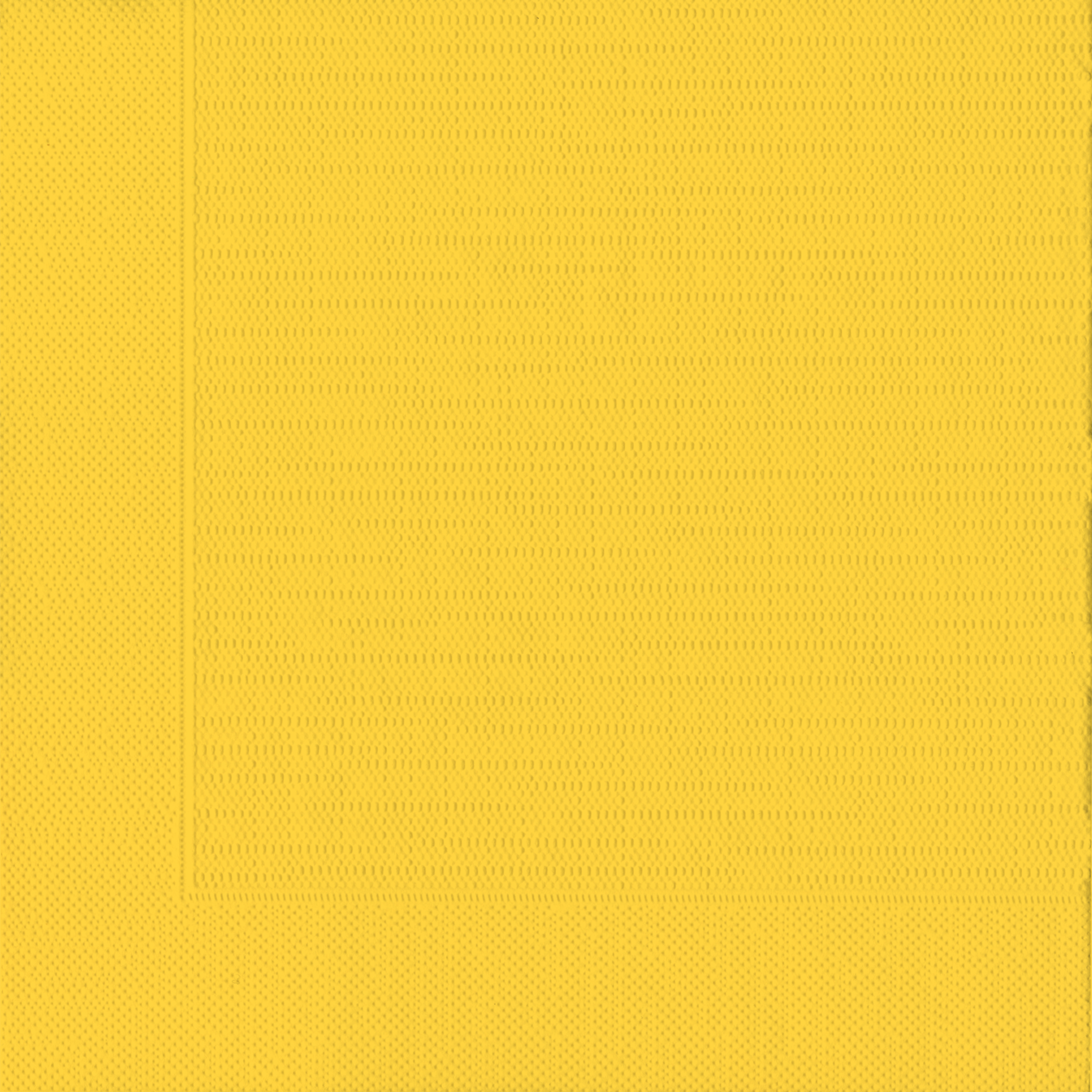 Klassikservietten 1/4 Falz, 40 x 40 cm, gelb