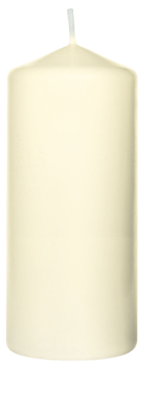 Stumpenkerzen, ca. 60h , 150 x 80 mm, cream