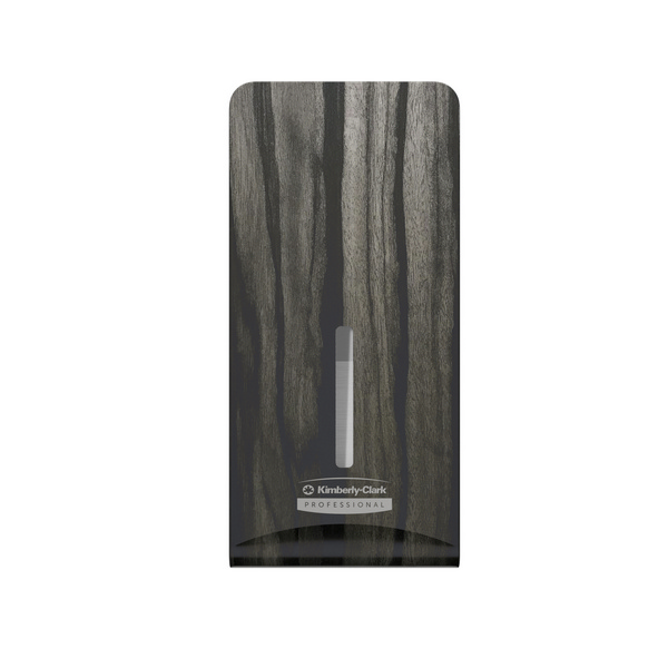 KC-ICON Blende "Ebenholzmaserung" für Einzelblatt Toilettenpapierspender