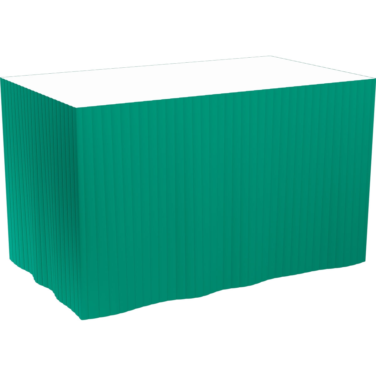 Dunicel-Tableskirts, selbstklebend , 72 cm, 5 Abschnitte à 4 m, jägergrün