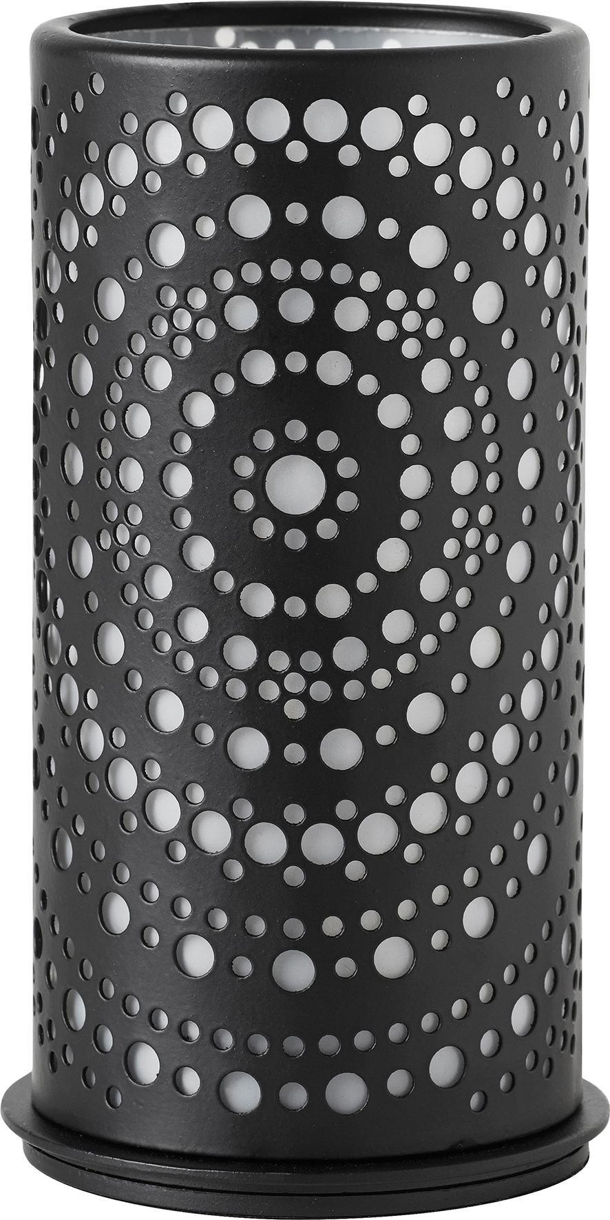 Kerzenhalter Billy , 140 x 75 mm, schwarz, Metall