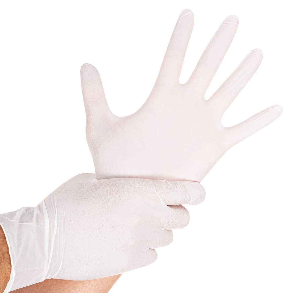 Nitril Handschuhe Safe Light  ungepudert, Grösse L, weiss