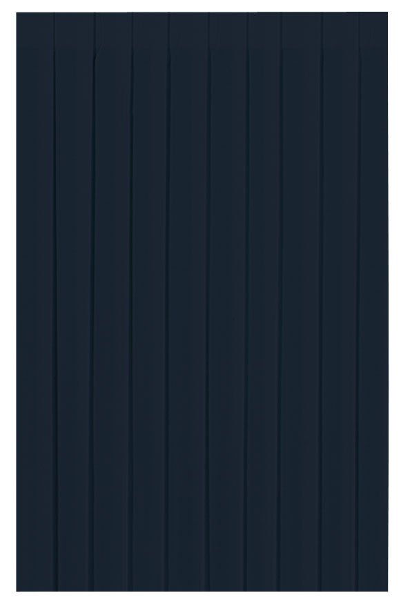 Dunicel-Tableskirts, selbstklebend , 72 cm, 5 Abschnitte à 4 m, schwarz