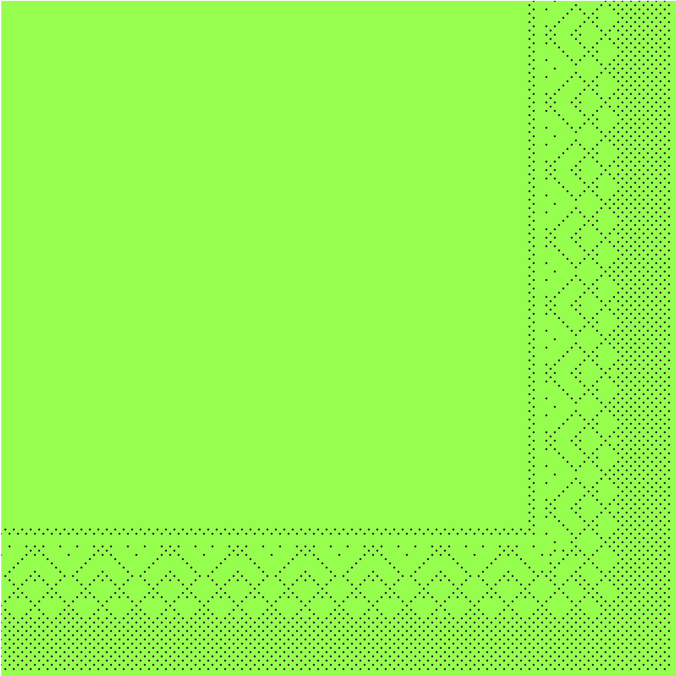 Mank Serviette 3-lagig, Tissue 1/4 Falz, 33 x 33 cm, Basic kiwi